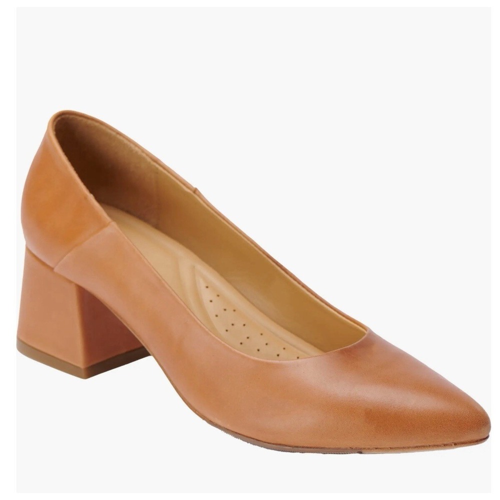 Nisolo Fiorela Go-to Heels (Womens) 7 NWB And Dust Bag.